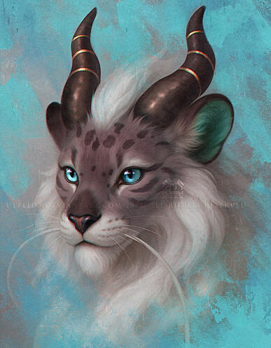 FULL RENDER - Tiger Headshot by Ulfeid3