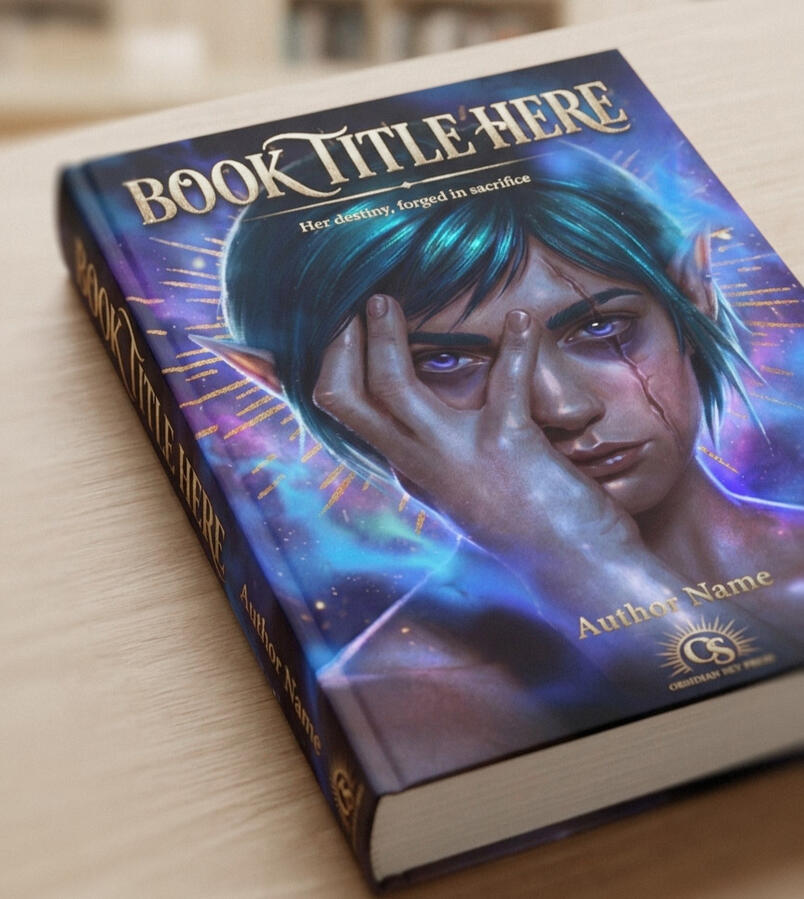 Book cover - Hardcover example