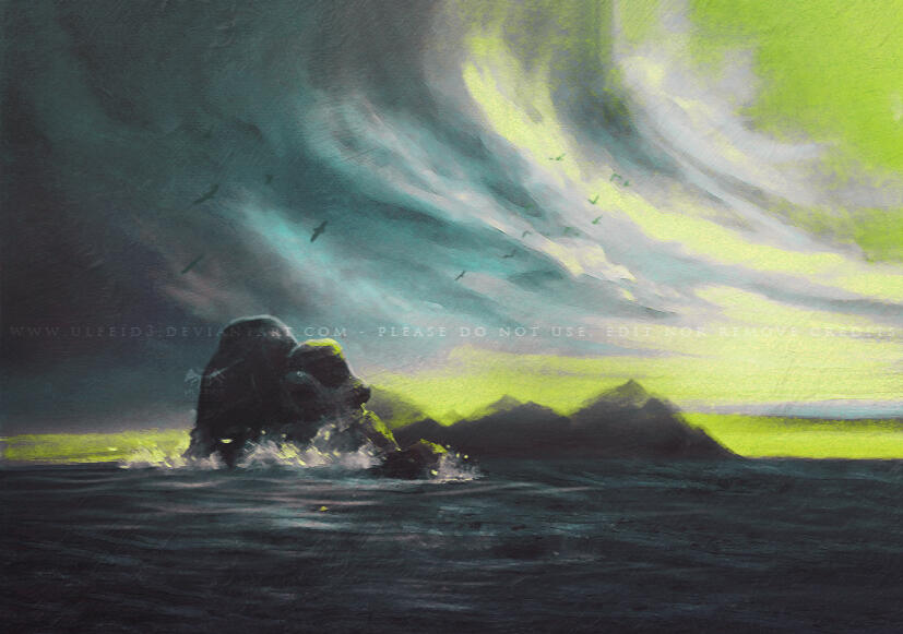 Scary darkgrim sea Harry Potter inspired digital painting by Ulfeid3 Scary darkgrim sea Harry Potter inspired digital painting by Ulfeid3