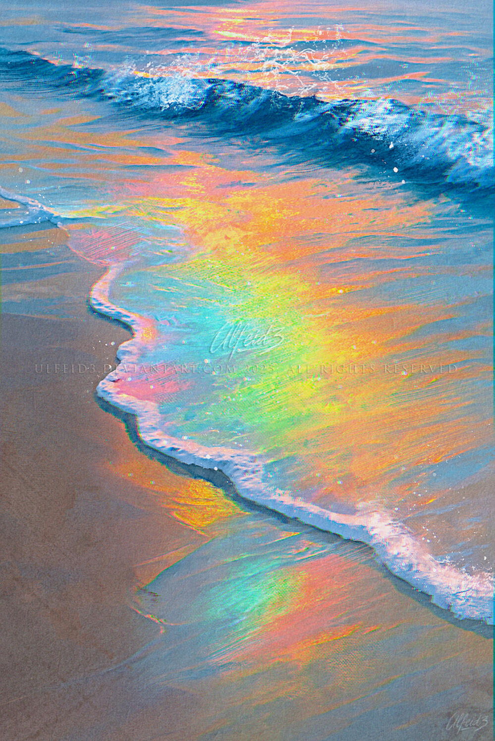 Holo waters digital painting by Ulfeid Holo waters digital painting by Ulfeid