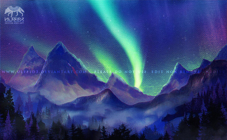 Painterly environment