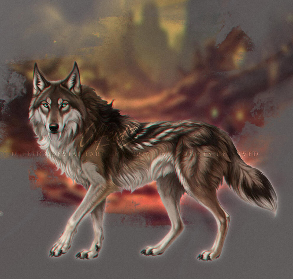 FULL RENDER - FULLBODY ANIMAL ART by Ulfeid3
