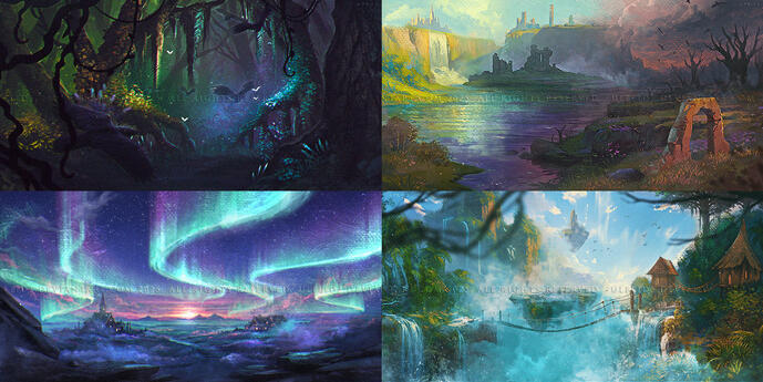 Speedpainting - Simple render background by Ulfeid3