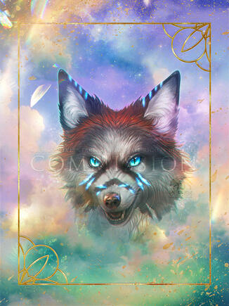 Digital art - Fantasy feral art by Ulfeid3