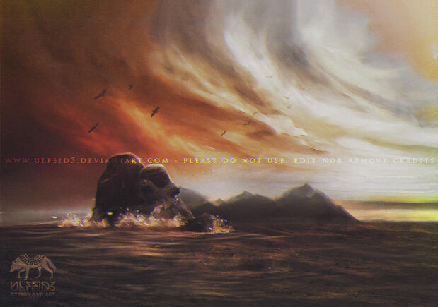 Digital art - Concept Art - Environmental art by Ulfeid3