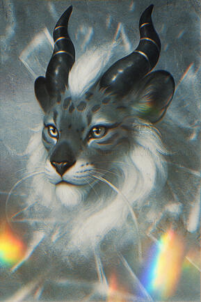 Digital art - Fantasy feral art by Ulfeid3