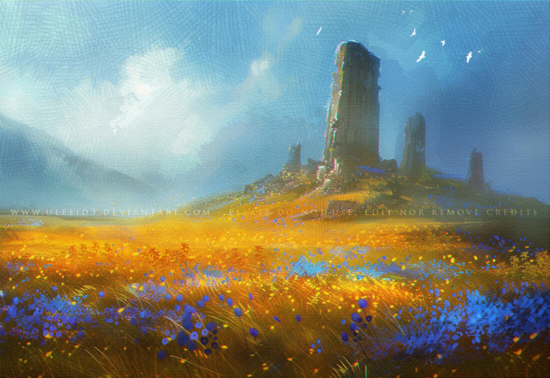 Painterly environment