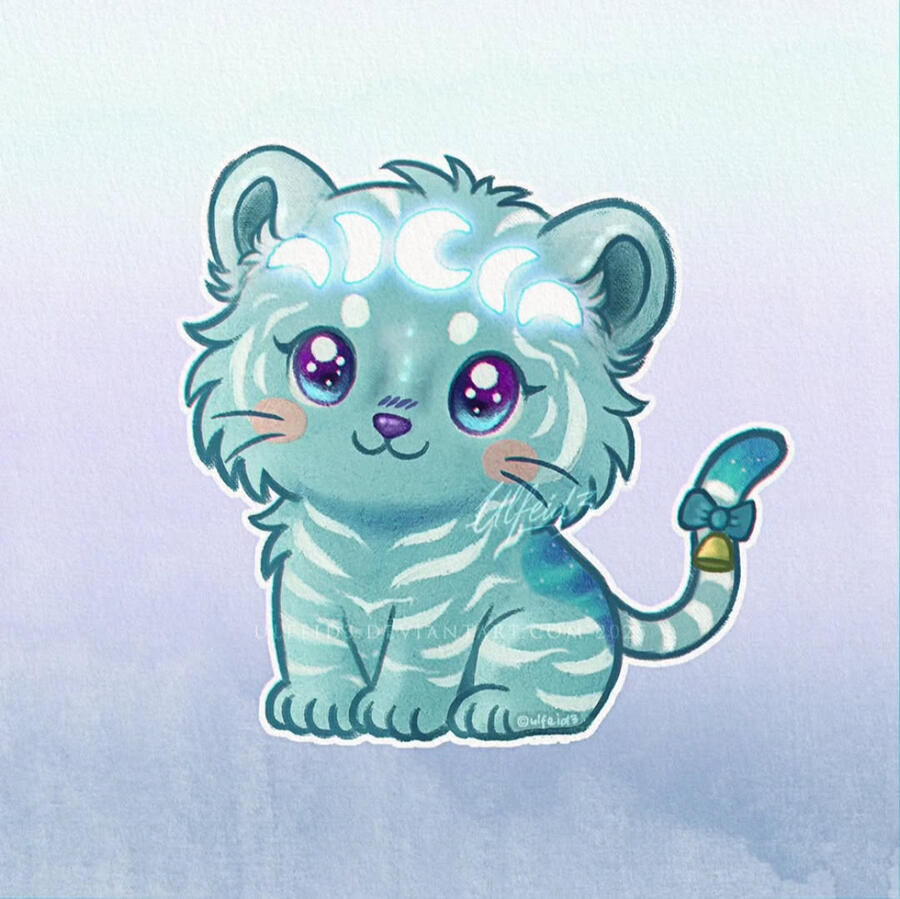 Mascot sticker