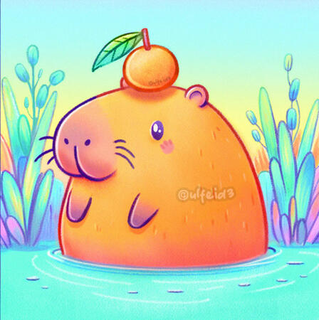 Mascot illustration - Full render