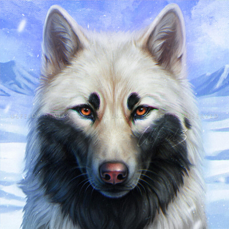FULL RENDER ANIMAL PORTRAIT - Dragon-lynx creature by Ulfeid3 FULL RENDER ANIMAL PORTRAIT - Dragon-lynx creature by Ulfeid3