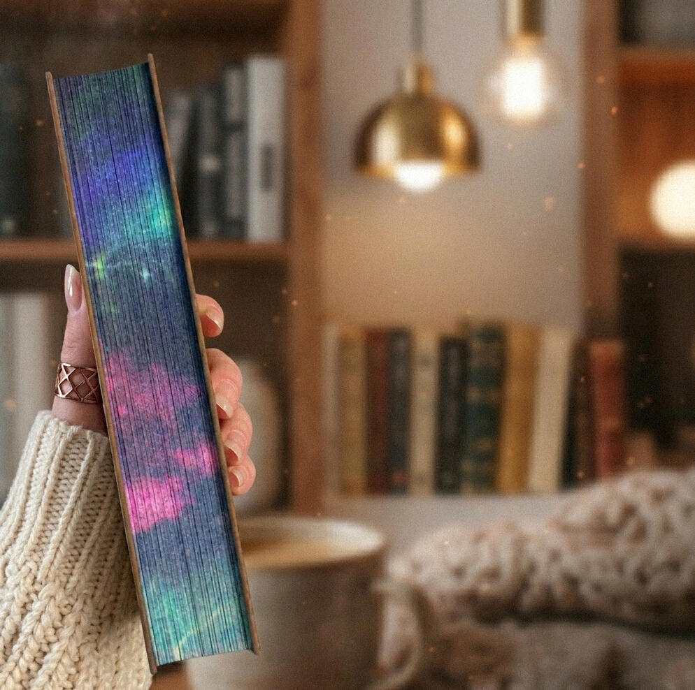 Book art - Sprayed edges design example by Ulfeid3 Book art - Sprayed edges design example by Ulfeid3