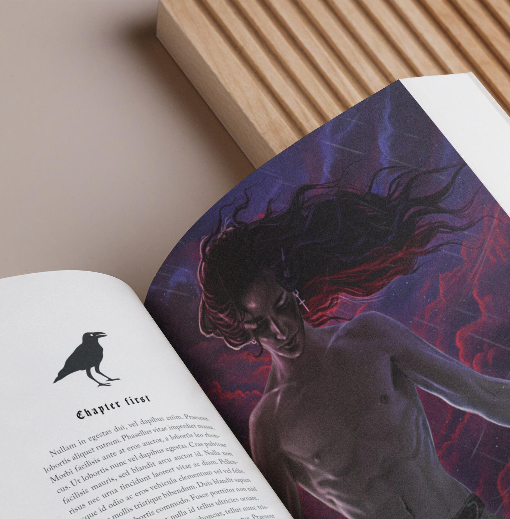 Book art - Internal character art example by Ulfeid3 Book art - Internal character art example by Ulfeid3