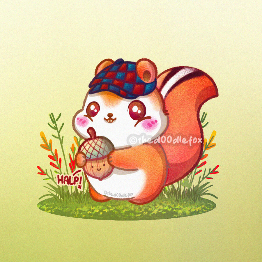 Mascot sticker